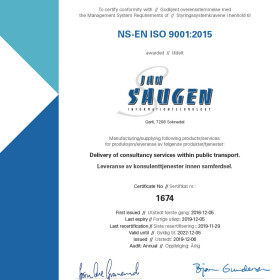 Sertifikat Jan Saugen iso9001-2015
